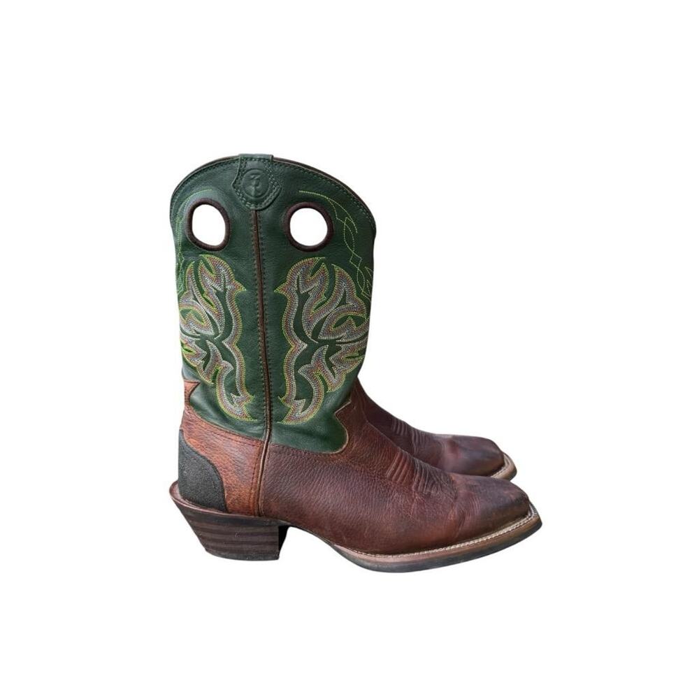 Tony Lama Buckaroo Cowboy Boot Men size 9.5 D